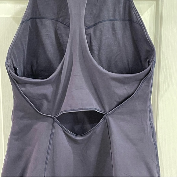 Lululemon Longline Racerback Tank Navy Blue - 6 - Picture 4 of 6